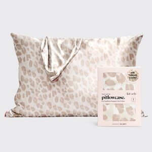 Kitsch Satin Standard/Queen Leopard Pillowcase